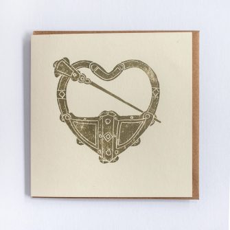 Heart Pin Brooch Card by Hearts in Ireland