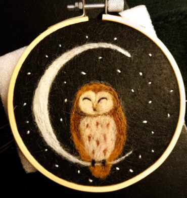 Owl on Moon... 