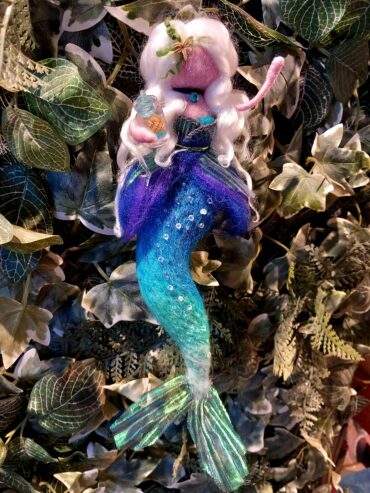 Muriel Felted Mermaid